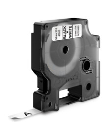 Papeleria 2093098 DYMO - DYMO CINTA AUTOADHESIVA ESTÁNDAR D1- NEGRO SOBRE BLANCO - 19MMX7M - PACK 10 UDS