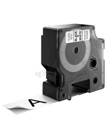 Transfer Belt S0720930 DYMO - DYMO CINTA DE TRANSFERENCIA TERMICA D1 - NEGRO SOBRE BLANCO - 24MMX7M - POLIESTER - ROTULADORA