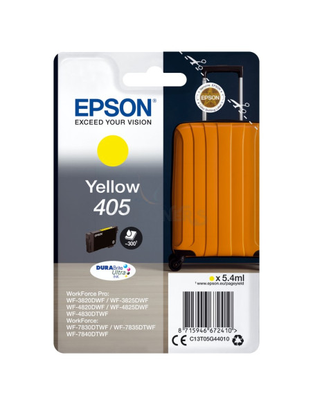 Toner C13T05G44020 EPSON - EPSON Singlepack Yellow 405 DURABrite Ultra Ink