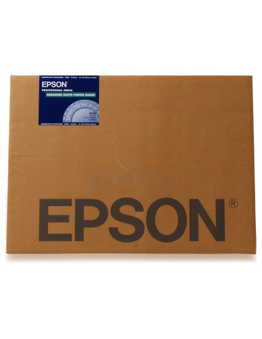 Papeleria C13S042110 EPSON - Epson GF Papel Enhanced Matte Poster Board, A3+, 20h, 850g/m2