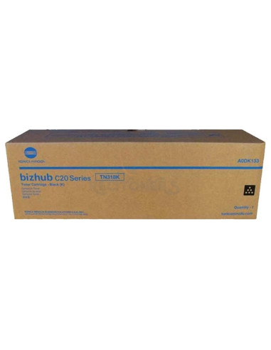 Toner A0DK153 KONICA-MINOLTA - KONICA MINOLTA BIZHUBC20P Toner Negro TN318K
