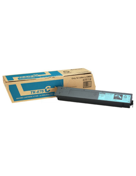 Toner 1T05JNCNL0 KYOCERA - KYOCERA Toner Copiadora TaskAlfa 550c/ 650c/ 750c Cian TK875c