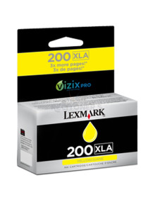 Cartucho de tinta 14L0200 LEXMARK - Lexmark Cartucho de tinta amarillo Alto Rendimiento 200XLA