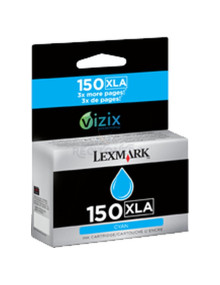Cartucho de tinta 14N1642 LEXMARK - Lexmark Cartucho de tinta cian Alto Rendimiento 150XLA
