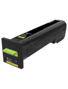 Toner 72K0X40 LEXMARK - Lexmark CS820 Cartucho de toner amarillo rendimiento extra alto