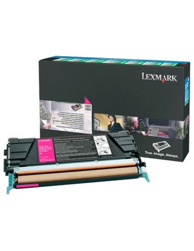 Cartucho de tinta C522A3MG LEXMARK - Lexmark C522, C524, C53x Magenta Return Program Corporate Cartridge
