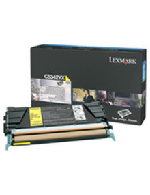 Cartucho de tinta C5342YX LEXMARK - Lexmark C534 Cartucho toner amarillo Extra Alto Rendimiento (7K)