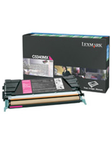 Cartucho de tinta C534X3MG LEXMARK - Lexmark C534 Magenta Extra High Yield Return Program Corporate Cartridge