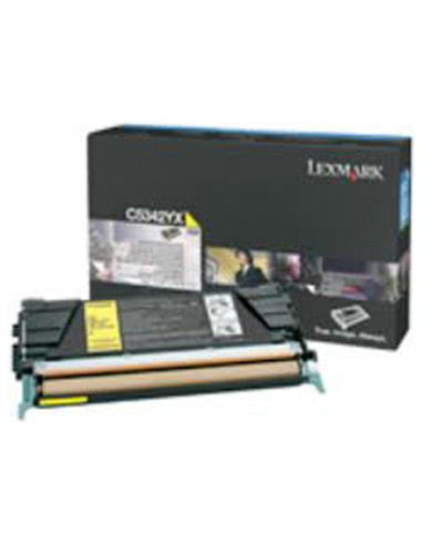 Cartucho de tinta C534X3YG LEXMARK - Lexmark C534 Yellow Extra High Yield Return Program Corporate Cartridge
