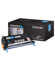 Cartucho de tinta X560A2CG LEXMARK - LEXMARK X560 Cartucho de impresion Cian