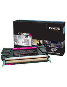 Cartucho de tinta X746A2MG LEXMARK - Lexmark X746, X748 Cartucho toner magenta