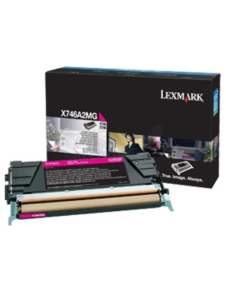 Cartucho de tinta X746A3MG LEXMARK - Lexmark X746, X748 Magenta Corporate Cartridge
