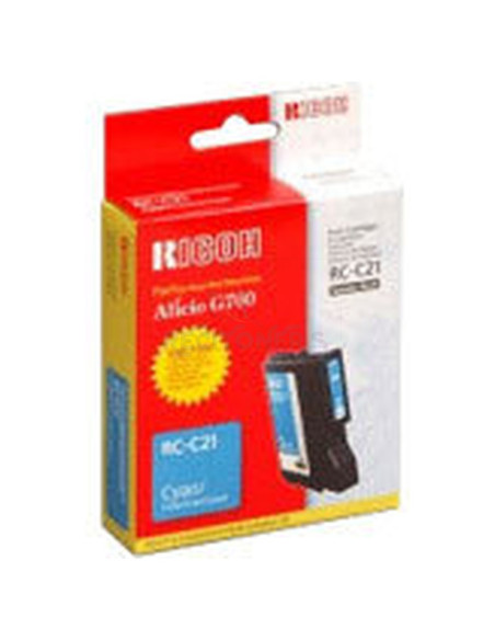 Cartucho de tinta 402279 RICOH - RICOH G700 Tinta gel Type RC-C21 Cian alta capacidad