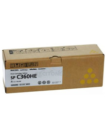 Cartucho de tinta 408187 RICOH - RICOH Print Cartridge Yellow SP C360HE