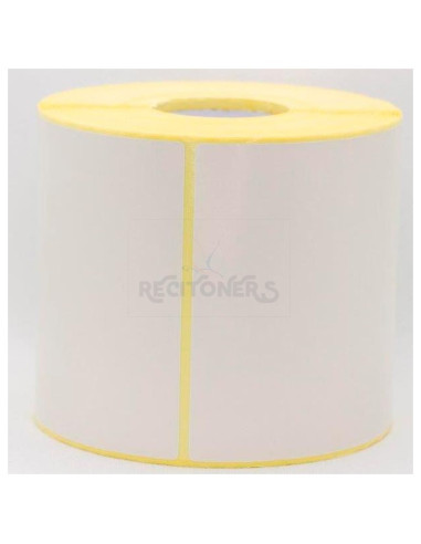 Papeleria LCS1M100100127I BROTHER - BROTHER ETIQUETAS DE TRANSFERENCIA TÉRMICA PRECORTADAS ACABADO SEMI-BRILLANTE 100X100MM