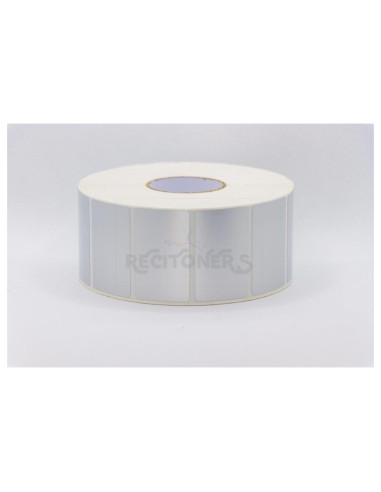 Papeleria LXP1M030050127IS BROTHER - BROTHER ETIQUETAS DE TRANSFERENCIA TÉRMICA POLIESTER COLOR PLATA MATE 50X30MM (2.270