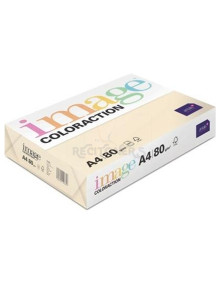 Papeleria 380903 IMAGE - IMAGE PAPEL REPROGRÁFICO COLORACTION DIN A4 80GR PAQUETE 500H DUNE/SALMÓN ARENA -CAJA 5 UD-