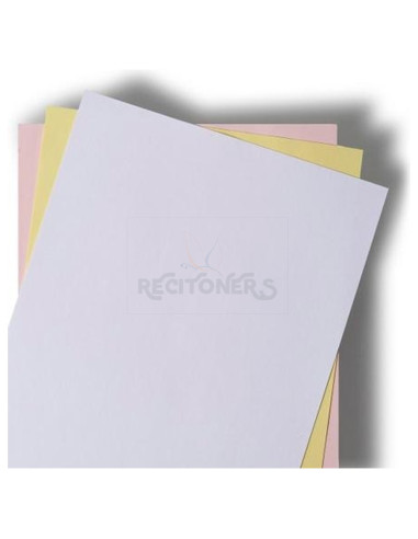 Papeleria 003R99108 XEROX PAPEL - XEROX PAPEL CARBONLESS PREALZADO A4 80GR STRAIGHT 3H 167 JUEGOS (CB BLANCA, CFB AMARILLA, CF