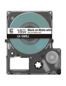 Cartucho de tinta C53S672063 EPSON - EPSON Cartucho de etiquetas Matte Tape White/Black 18mm(8m) LK-5WBJ