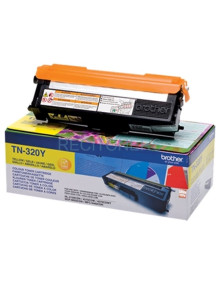 Toner TN320Y BROTHER - BROTHER TONER AMARILLO HL-4140CN/4150CDN/4170CW/4570CDW - DCP-9055CDN/9270CDN - MFC-9460CDN/9465CDN/9970C