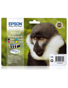 Epson Stylus C13T08954010 Multipack CON ETIQUETA DE SEGURIDAD (Radiofrecuencia + acoustic magnetic) 2
