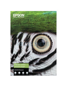 Papeleria C13S450274 EPSON - EPSON papel Fine Art Cotton Smooth Bright 300 g/m2 - A4