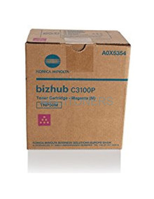 Toner A0X5354 KONICA-MINOLTA - Konica Minolta Toner, original, magenta bizhub C 3100P, TNP 50 M