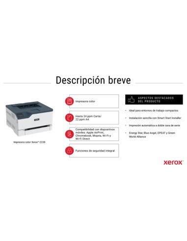 C230V_DNI XEROX C230V_DNI IMPRESORAS LASER COLOR