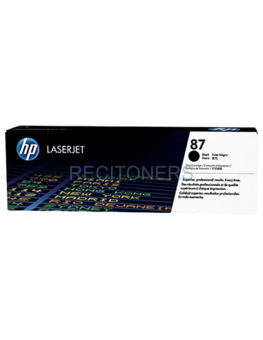 Toner CF287X HP - HP Toner Toner LaserJet Enterprise M506dn/M527 Negro 87X Alta capacidad 18.000 paginas