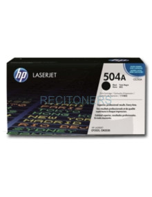 Toner CE250A HP - HP Laserjet CP3525 Toner Negro (5.000 paginas)