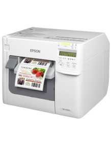 EPSON COLORWORKS C3500, CTER, DISP., USB, ETHERNET, NICELABEL, BLANCO