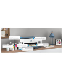 HP HP SMART TANK IMPRESORA MULTIFUNCION 7006, IMPRESION, ESCANEADO, COPIA, WI-FI, ESCANEAR A PDF 28B55A