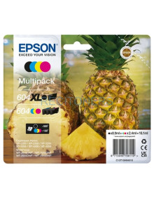 Cartucho de tinta C13T10H94010 EPSON - EPSON Cartucho 4 colores Multipack 604XL Negro/604 CMY XP-2200, WF-2910DWF Piña