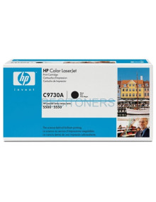 Toner C9730A HP - HP LASERJET COLOR 5500/5550 TONER NEGRO, 13.000 PÁGINAS - 645 A