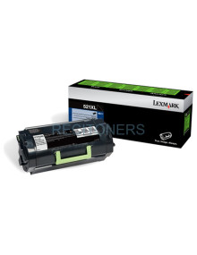 Cartucho de tinta 52D2X0L LEXMARK - Lexmark 522XL Cartucho de toner de rendimiento extra alto del Programa de devolucion para et 2