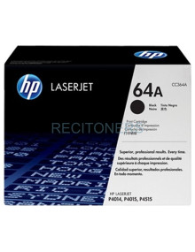 Toner CC364A HP - HP LASERJET P4014/P4015/P4515 TONER NEGRO (10.000 PÁG.) - 64 A