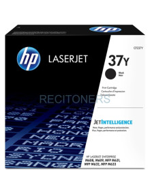 Toner CF237Y HP - HP TONER LASERJET M608 NEGRO Nº37Y 41.000PAG.