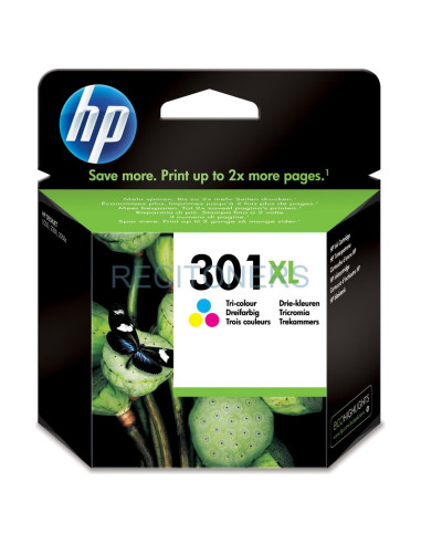 Cartucho de tinta CH564EEABE HP - HP Envy 5530, Deskjet 1010,1510 Cartucho Tricolor nº301XL 6ml