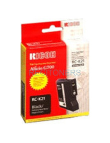 Cartucho de tinta 402280 RICOH - RICOH G700 Tinta gel Type RC-K21 negro alta capacidad 2