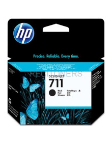 Consumible Gran Formato CZ133A HP - HP TINTA NEGRO DESIGNJET T120/T520 - Nº 711 ALTA CAPACIDAD