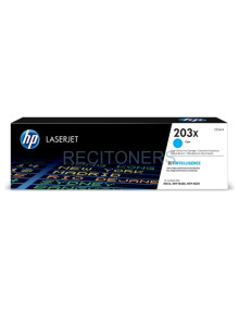 Toner CF541X HP - HP TONER 203A NEGRO Laserjet Pro M254, MFP M280,MFP M281 2.500pag.