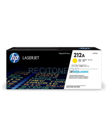 Toner W2122A HP - HP TONER AMARILLO LASERJET ENTERPRISE M554, M555, M578 -212A