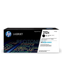 Toner W2120X HP - HP Cartucho de tóner Original LaserJet 212X negro de alta capacidad