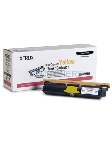 Toner 113R00694 XEROX - XEROX TEKTRONIX Phaser 6120 Toner Amarillo Alta Capacidad (4.500 pag.)