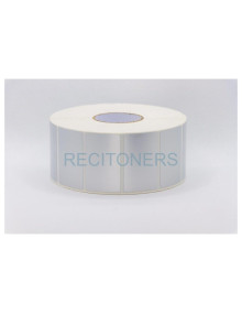 Papeleria LXP1M030050127IS BROTHER - BROTHER ETIQUETAS DE TRANSFERENCIA TÉRMICA POLIESTER COLOR PLATA MATE 50X30MM (2.270 ETIQUE 2