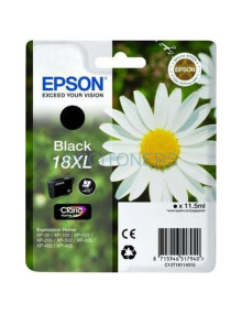 Cartucho de tinta C13T18114012 EPSON - EPSON TINTA NEGRO EXPRESSION HOME XP-102/205/215/305/405 - Nº18XL