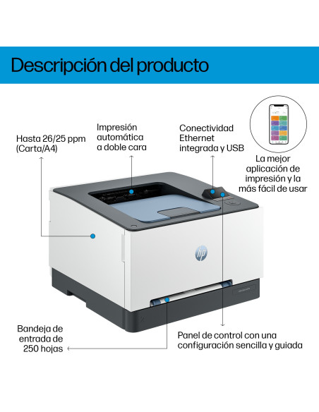 HP HP Color LaserJet Pro LaserJet Pro 3202dn Color Impresora 8D7L0A