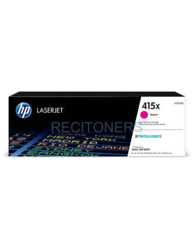 Toner W2033X HP - HP Cartucho de tóner Original LaserJet 415X magenta de alta capacidad