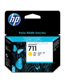 Consumible Gran Formato CZ132A HP - HP CARTUCHO TINTA AMARILLO Nº711 29ML DESIGNJET/T120/T520