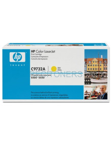 Toner C9732A HP - HP LASERJET COLOR 5500/5550 TONER AMARILLO, 13.000 PÁGINAS - 645 A